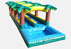 Quality Most funny and exciting summer popular inflatable pool slide for sale