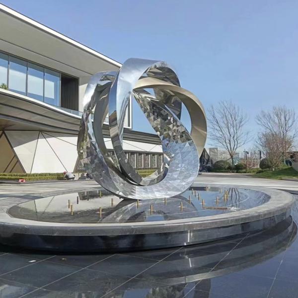 Buy Customized Foshan 304 Powder Coated 316L Stainless Steel Sculpture Manufacturers at wholesale prices