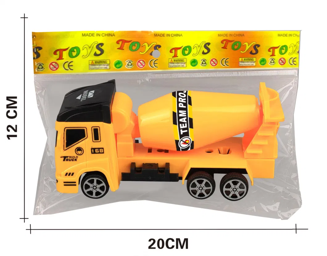 Inertia Four-Wheel Drive Engineering Vehicle Children&prime;s Simulation Model Car Fall Prevention Toy Friction Car Return Car Toy