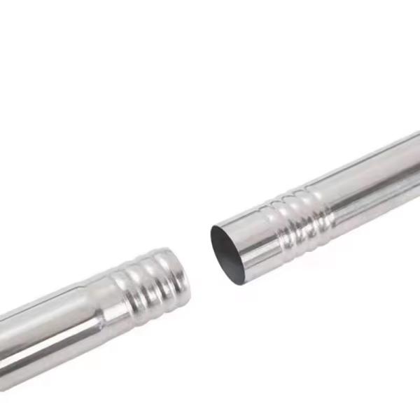 Buy Thread Splicing Hollow Round Pipe Polished Stainless Steel Connecting Rod at wholesale prices