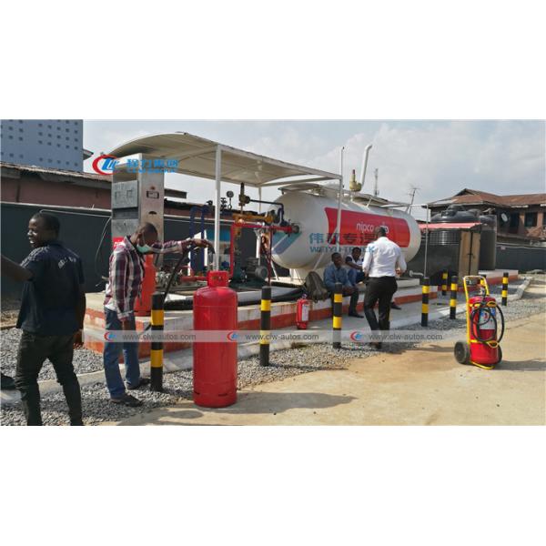 10 Ton 20cbm LPG Skid Station With Filling Dispenser