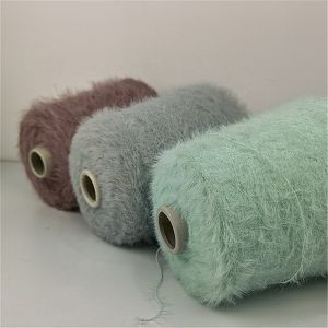Quality 100% Purified Nylon Feather Yarn Knitting Yarn for sale
