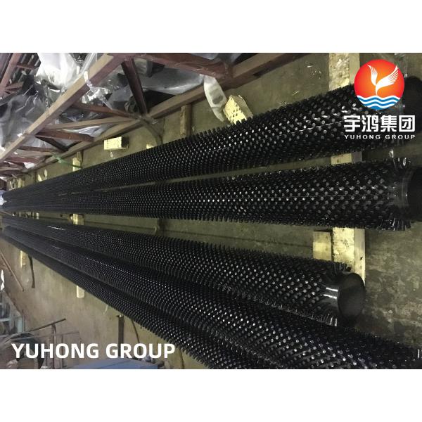 ASTM A213 T9 Alloy Steel Studded Fin Tube for Furnace