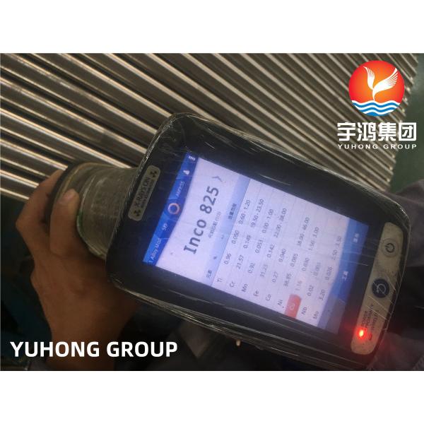 ASTM B163 Nickel Alloy Incoloy 800 800H 800HT 825 UNS N08825 Welded Seamless Tube Heat Exchanger Tube