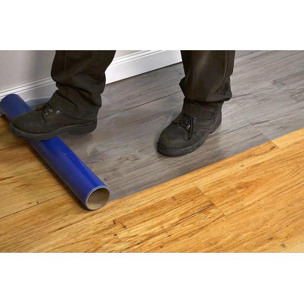 Buy No Glue Residue 1.2m 0.05mm Temporary Floor Covering Heat Proof at wholesale prices