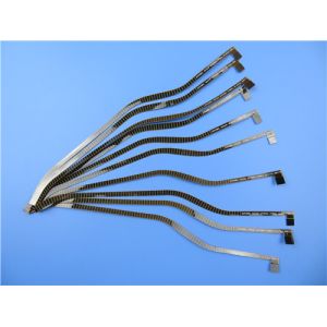 Single Layer Flexible Circuit Board with Polyimide Stiffener