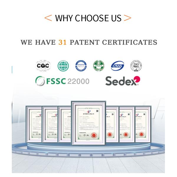 Stainless Steel Snack Food Processing Line Wafer Makers Automatic Tart Shell Machines