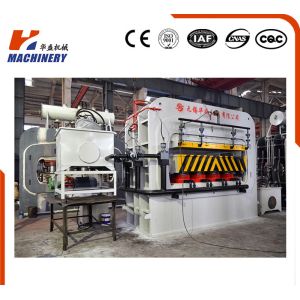 Hot Press Furniture Particle Board Lamination Machine 8-12pcs/Min