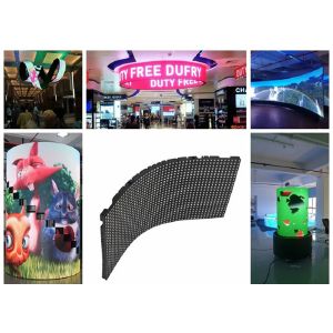 Ring Shape Crown Soft P2.5 SMD2121 Flexible LED Display