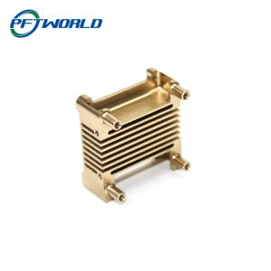 Anodize OEM Brass Precision Turned Components Electrophoresis Surface