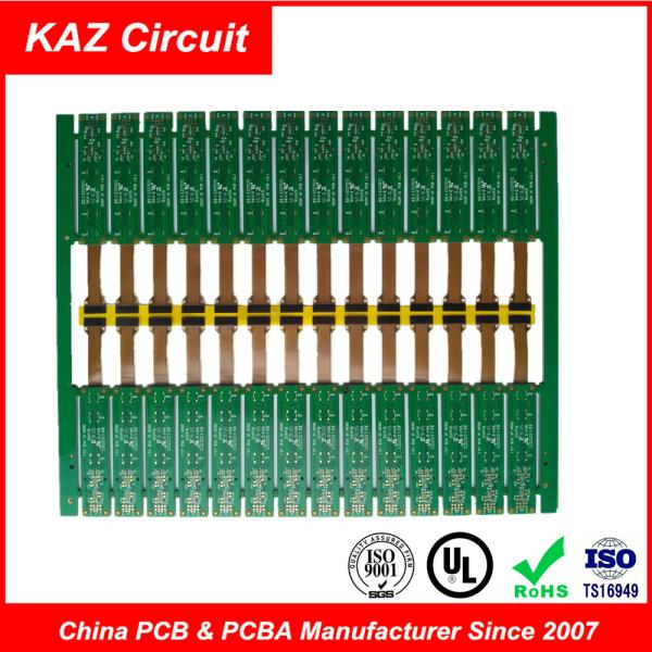 2 Layer FR-4 PI ENIG Rigid Flex Circuit Board 1.6mm 1oz Copper Printed Circuit
