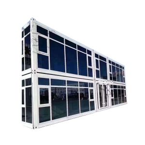 Flat Pack 20ft Container With Sandwich Panel Anf Decoration Ceiling