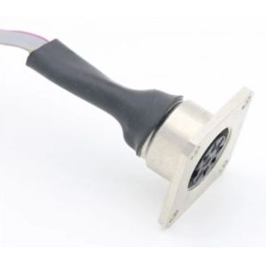 Customized Ribbon 8 Pin Waterproof Connector Square Female To JST Connector