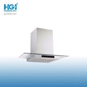 China Kitchen Appliances Glass Wall Mount Chimney-Style Range Hood Pyramidal on sale