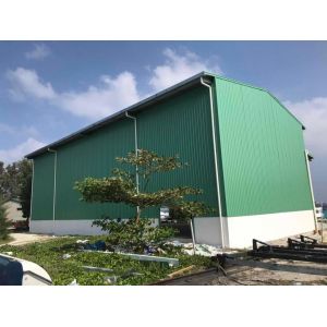 Low Carbon Steel Frame House Construction SCS Corner Arc Shaped