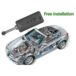 LBS ACC Vehicle GPS Tracker 140mAh DC9V Hidden Free ISO Android APP Software