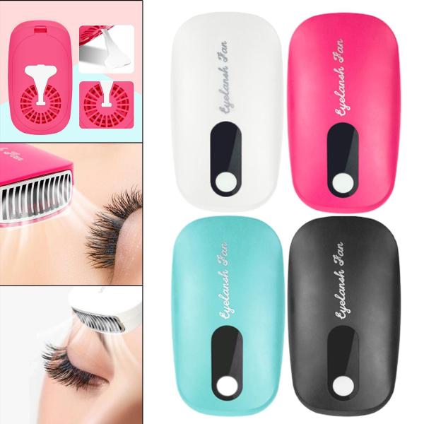 Handheld Usb Rechargeable Eyelash Dryer Fan for Fast Drying of Eyelash Extension Glue
