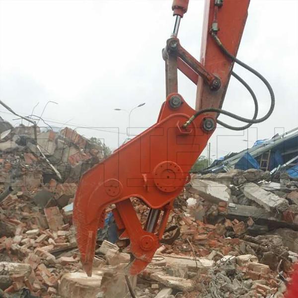 Excavator Demolition Scrap Shear, Excavator Concrete Crusher for Demolition