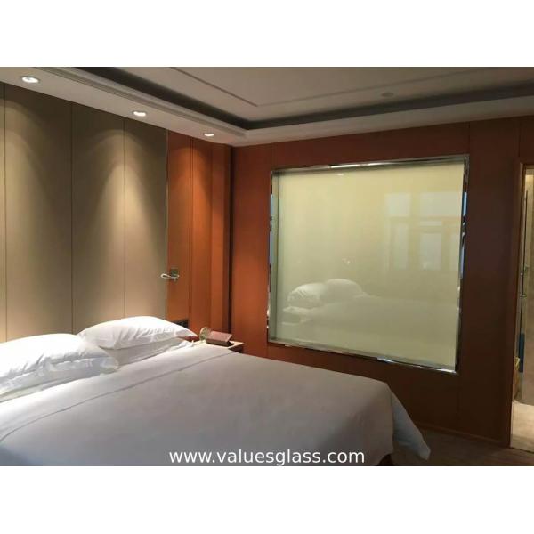 Buy Flat Shaped Switchable Smart Glass , Smart PDLC Glass 5+5mm 6+6mm Thickness at wholesale prices