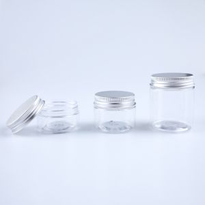 120ml Airtight Plastic Cosmetic Container Jar With Pressure Sensitive Gasket