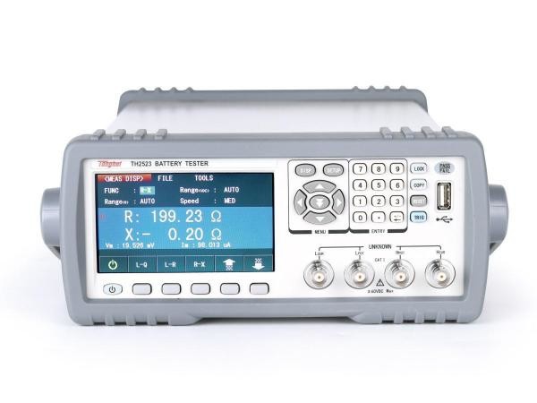 Cell Battery Resistance Tester 4-Term Test Contact Inspection Deviation