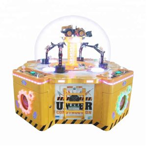Family Excavator Gift Vending Machine Metal + Plastic Material Durable
