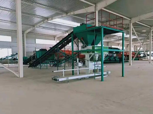 Bio Compound Organic Fertilizer Production Line Compost Making Machine