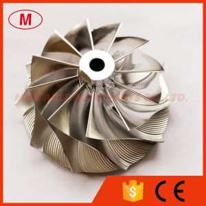 GT3576 58.00/76.13mm 11+0 blades turbo Milling/aluminum 2618/billet compressor