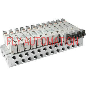 China SS5Y7 7000 Series Pneumatic Solenoid Valves Bar Stock Manifold Individual Wiring on sale