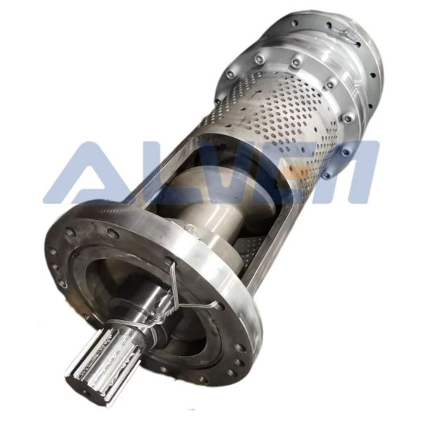 High Precision Extruder Screw and Barrel with ≥950HV Nitrided Layer Hardness 0.5