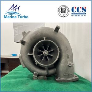 China Water Cooled  T-AT14 Marine Turbocharger With 500KW Engine on sale