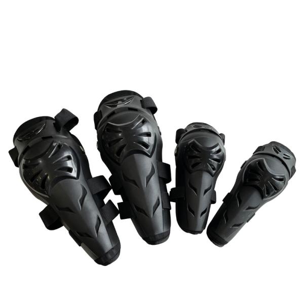Comprehensive Protection Motorcycle Leg Guards with 70% Nylon 30% Spandex
