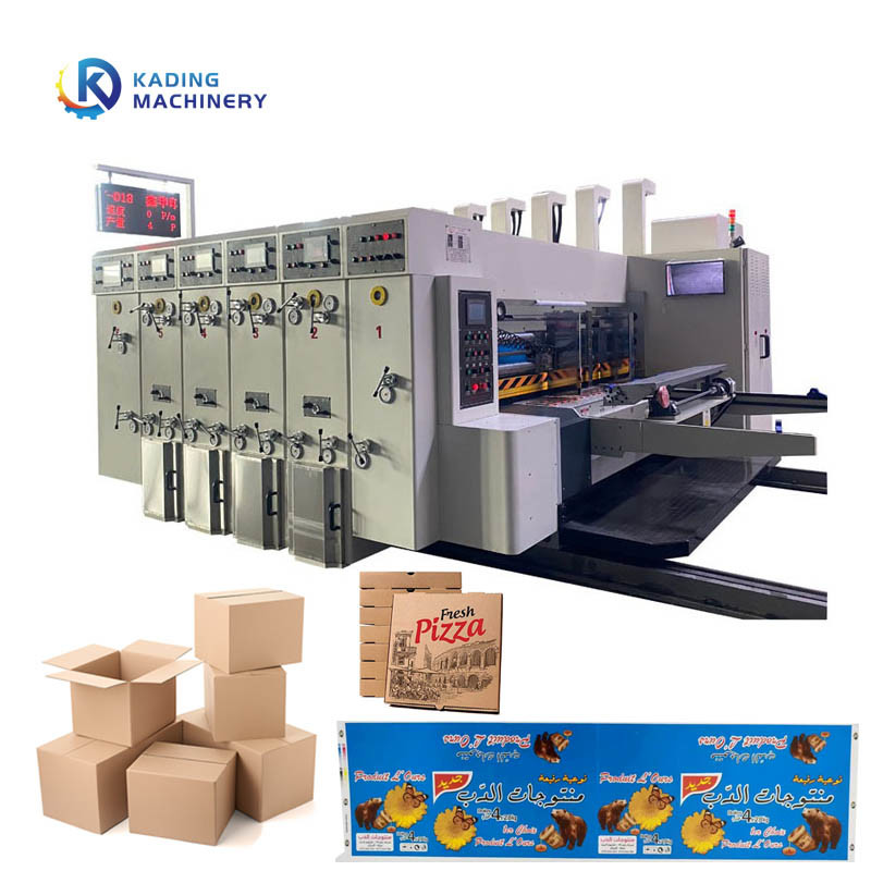 Quality Corrugated Paperboard Carton Printing Machine 300pcs/Min Multi Colours for sale