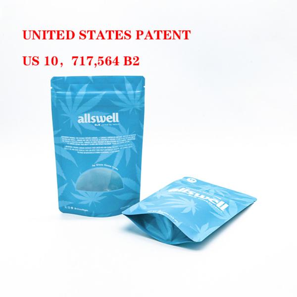 Buy Enhanced Odor-Blocking Secure Child Resistant Bags With Self-Supporting Plastic Zipper Lock at wholesale prices