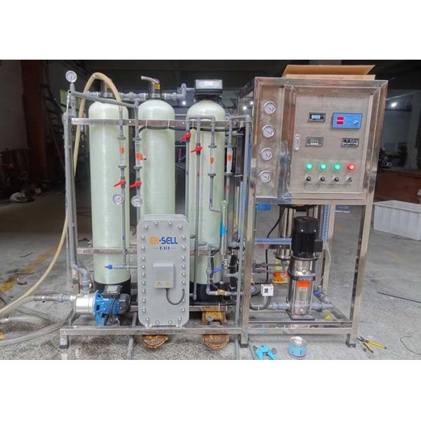 Buy EDI Ultrapure Water System / Machine For Purifying Pharmaceutical / Cosmetic Water at wholesale prices