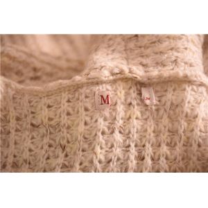 100% Acrylic Loose Knit Casual Cardigan Daily Ladies Casual Cardigan