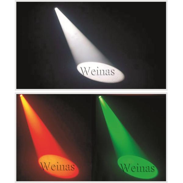 320W LED Follow Spot Light / Auto Follow Spot Light Black Housing For Wedding