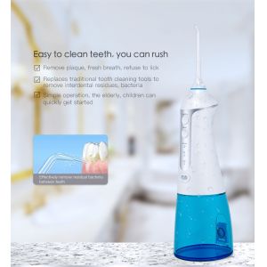 1400mAh Battery Shower Water Flosser Oral Irrigator IPX Rated Waterproof