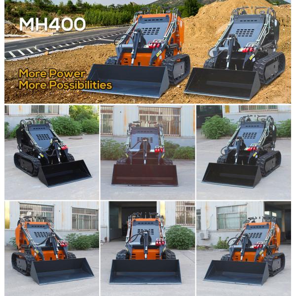 China Epa Engine Multione Articulated Mini Skid Steer Loaders With Attachments