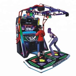 Video Just Dance Arcade Game Machine Matel + Acrylic Material Durable