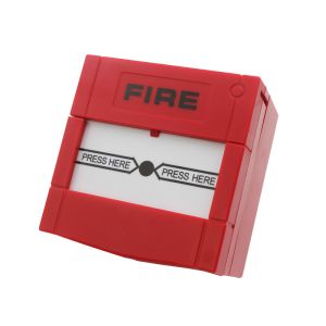 Red Fire Alarm Manual Call Point Break Glass Switch , Explosion Proof Manual