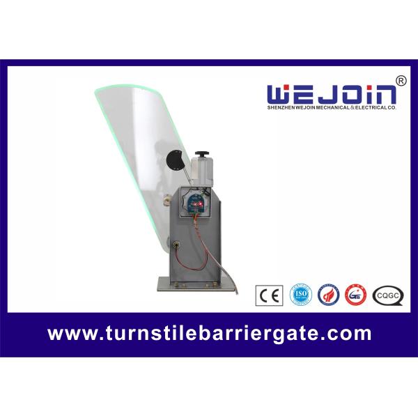 Electronic Flap Barrier Turnstile , Steel Barrier Gate WEJOIN OEM /ODM Barcode Scanner