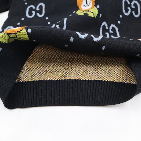 baby sweater Solid color with woven collar popular boys' and girls' tops Knitted long sleeve children's sweater