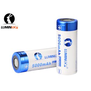 Circuit Protected 26650 Rechargeable Battery , Professional Rechargeable Torch