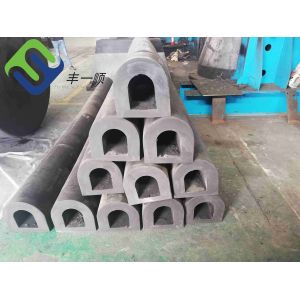 Dock Protection Hollow D Section Boat Fender Rubber Bumper
