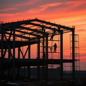 Flexible Steel Metal Farm Buildings Prefabricated Steel Structure Warehouse