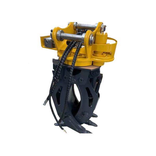 Buy Kobelco SK220 Excavator Hydraulic Rotating Grapple For Construction at wholesale prices