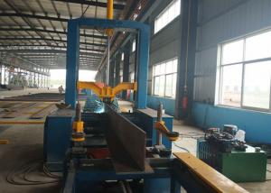 China Horizontal Assembly H Beam Flange Straightening Machine Welding Line SGS on sale