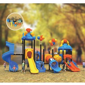 commercial kids plastic outdoor play equipment outside play centre