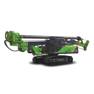 Tysim Kr125 Mini Piling Rig Machine Pile Foundation 125 KN.M 37m Drilling